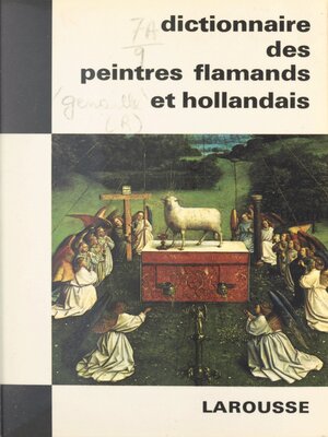 cover image of Dictionnaire des peintres flamands et hollandais